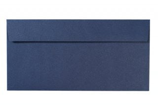 Enveloppes DIN Longues autocollantes, bleu foncé