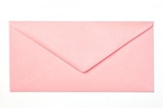 Enveloppes DIN long, Rose