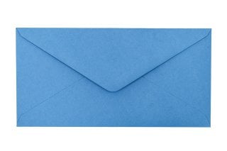 Enveloppes DIN long, Bleu