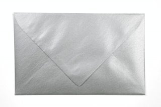 Enveloppes format spécial, argent