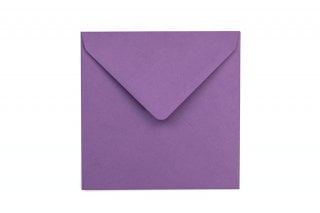 Enveloppes Carré 155x155 mm, Violet