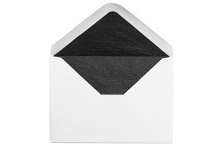 Enveloppes DIN C6, enveloppes de deuil