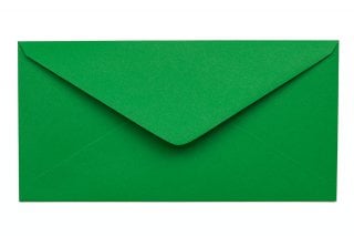 Enveloppes DIN long, Vert profond