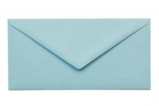 Enveloppes DIN long, Bleu clair
