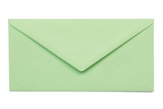 Enveloppes DIN long, Vert menthe