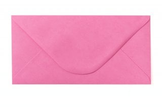 Enveloppes DIN long, rose intense