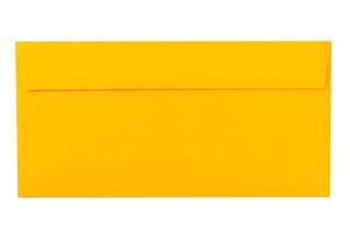 Enveloppes DIN Lang autocollantes, jaune foncé
