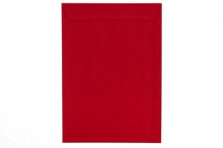 Enveloppes DIN C4 adhésives, rouge foncé