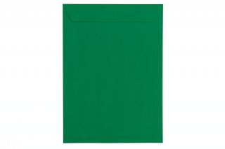 Enveloppes DIN C4 adhésives, vert foncé