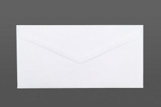 Enveloppes DIN long, Blanc