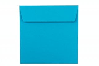Enveloppes Carré 160x160 mm, Bleu