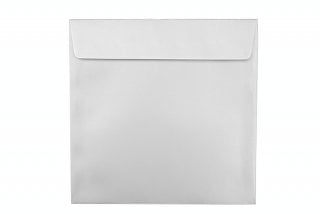Enveloppes Carré 160x160 mm, Argenté