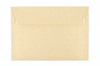 Enveloppes DIN C6 autocollantes, nacre champagne