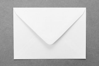 Enveloppes DIN C6, Blanc