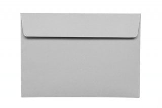 Enveloppes DIN C6 autocollantes, Gris clair