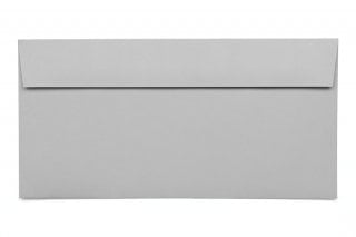 Enveloppes DIN long adhésives, Gris clair
